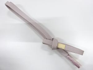 未使用品　正絹　手組帯締め
